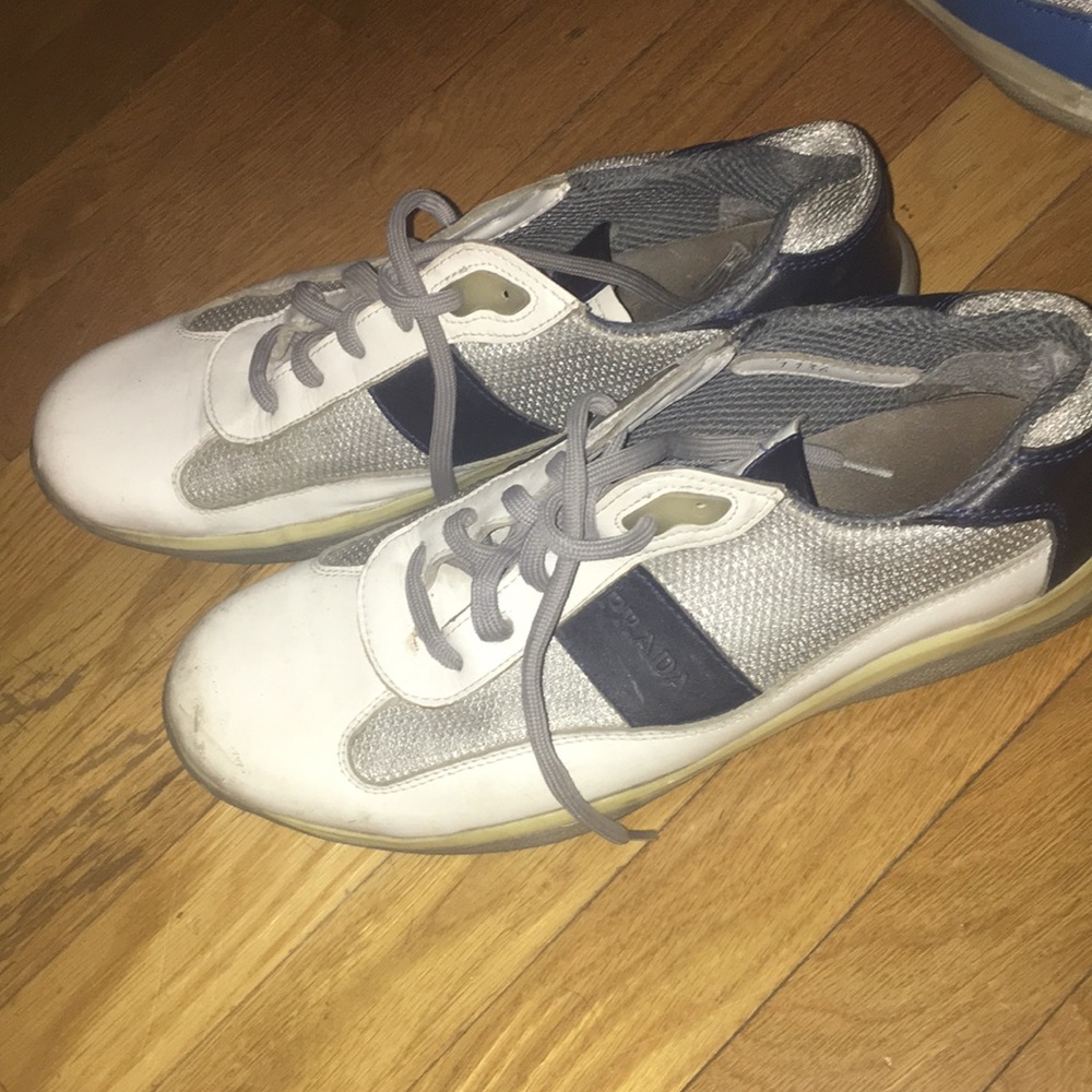 Prada sneakers 6/10 cond sz 11